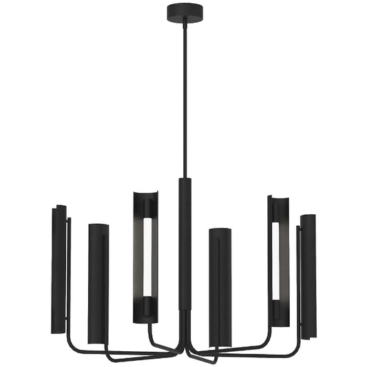 Carson LED Chandelier - Midnight Black