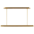 Load image into Gallery viewer, Carson LED Linear Suspension - Burnished Brass
