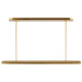 Carson LED Linear Suspension - Burnished Brass