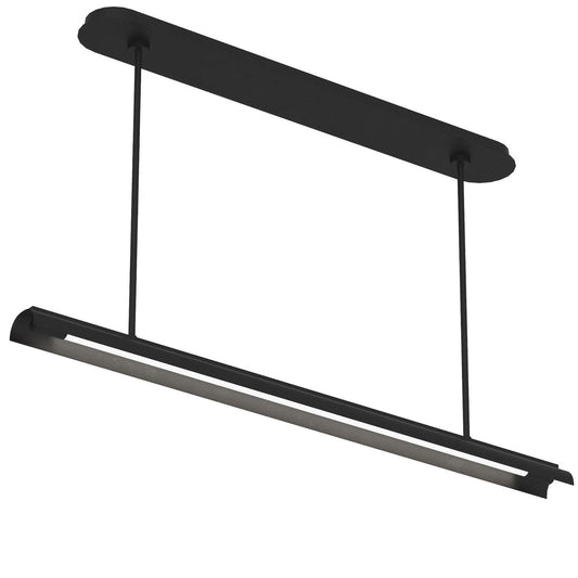 Carson LED Linear Suspension - Midnight Black