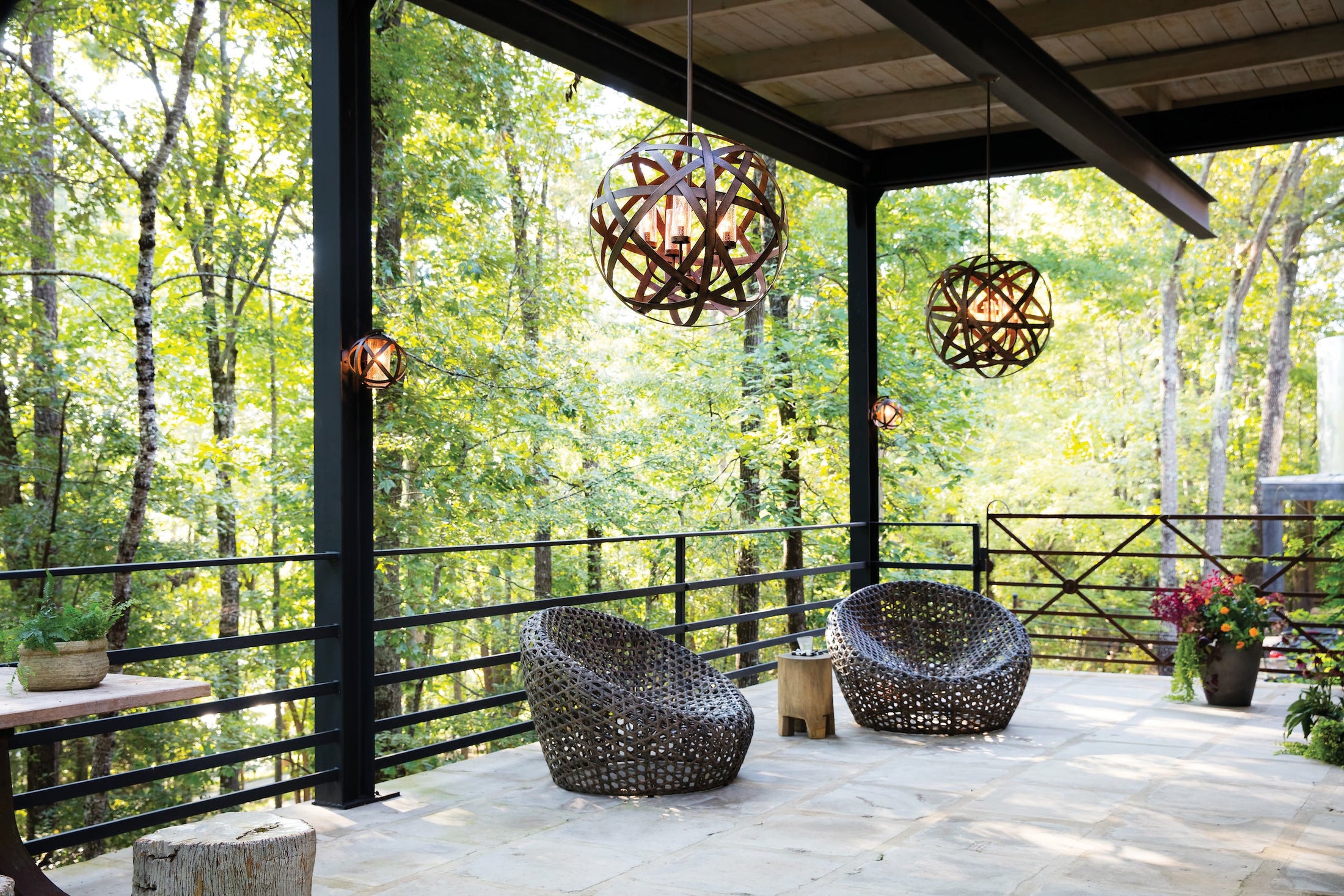 Carson Outdoor Chandelier