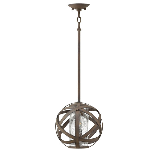 Carson Outdoor Pendant - Vintage Iron Finish