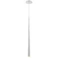 Load image into Gallery viewer, Cascade Etched Glass 37" Mini Pendant Light - Polished Nickel
