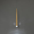 Load image into Gallery viewer, Cascade 19" LED Pendant Light - Aged Brass Finish
