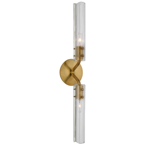 Casoria 23" Linear Sconce - Hand-Rubbed Antique Brass Finish