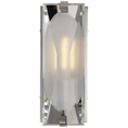 Load image into Gallery viewer, Castle Peak Small Bath Sconce - Polished Nickel
