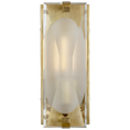 Load image into Gallery viewer, Castle Peak Small Bath Sconce - Soft Brass
