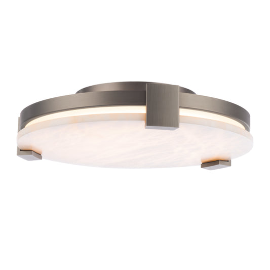 Catalonia Large LED Flush Mount - Antique Nickel Finish