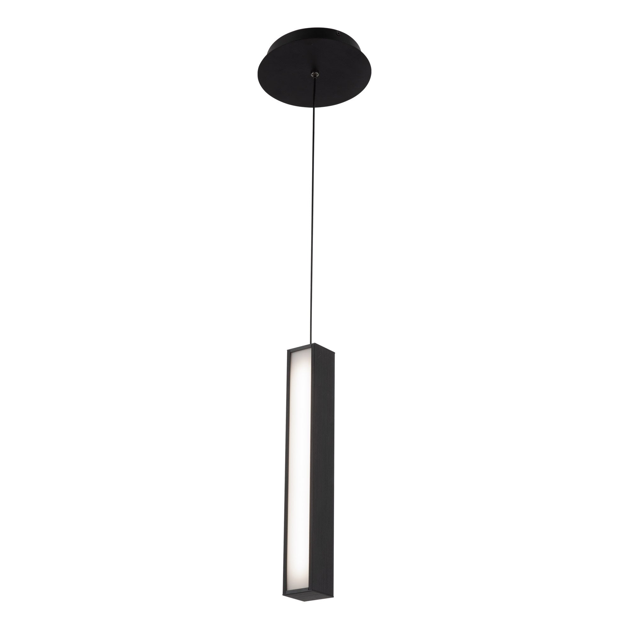 Chaos 14" LED Mini Pendant - Black Finish