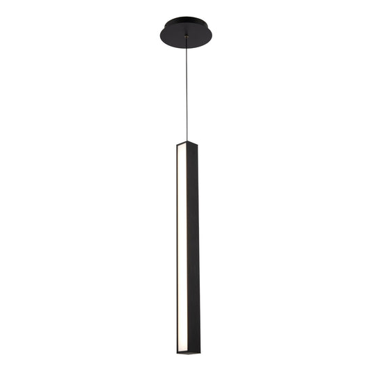 Chaos 26" LED Mini Pendant - Black Finish