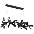 Load image into Gallery viewer, Chaos Linear Suspension Light - Black Finish
