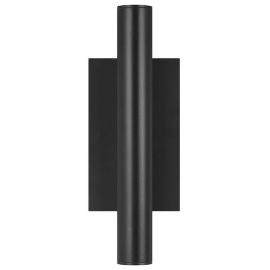 Chara Small Outdoor Wall Sconce - Black Finish