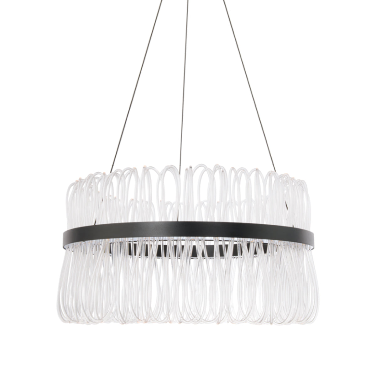 Charlize LED Chandelier - Black Finish