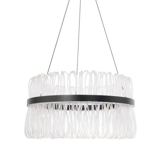 Charlize LED Chandelier - Black Finish