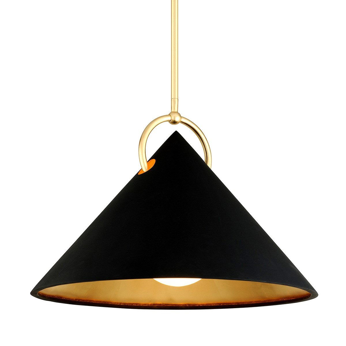 Charm Medium Pendant - Black Finish