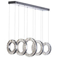 Load image into Gallery viewer, Charm Large LED Linear Suspension - Polished Chrome
