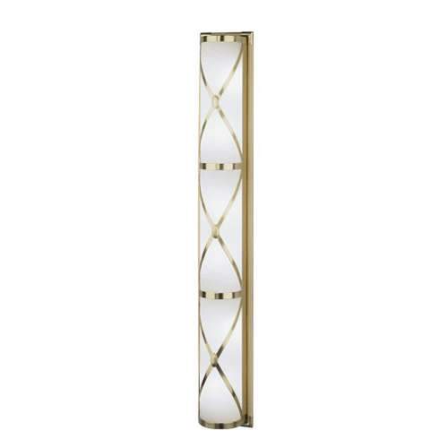 Chase 36-Inch Bath Strip - Antique Brass