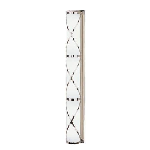 Chase 36-Inch Bath Strip - Polished Nickel