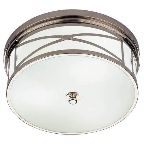 Chase Flush Mount - Polished Nickel