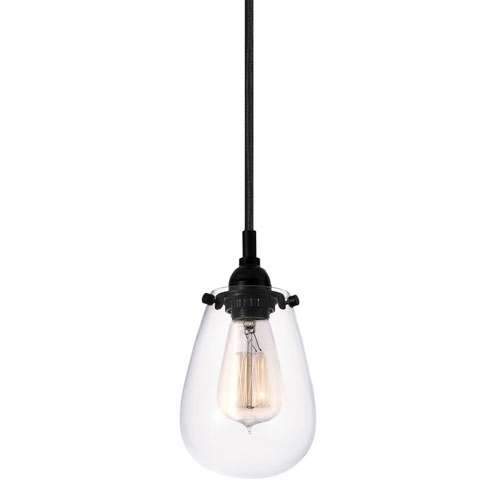 Chelsea Pendant Light - Satin Black