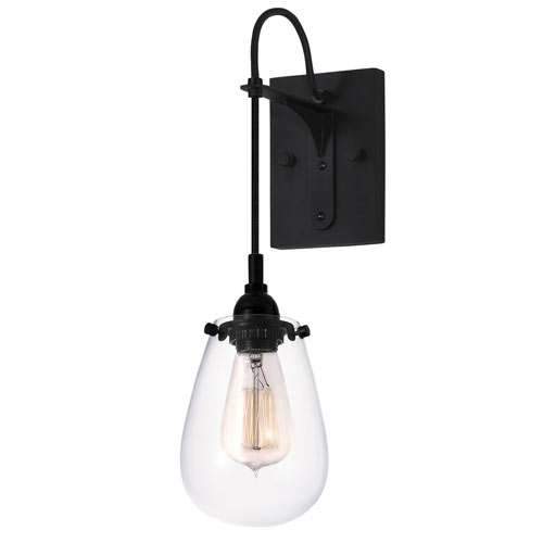 Chelsea Wall Sconce - Satin Black