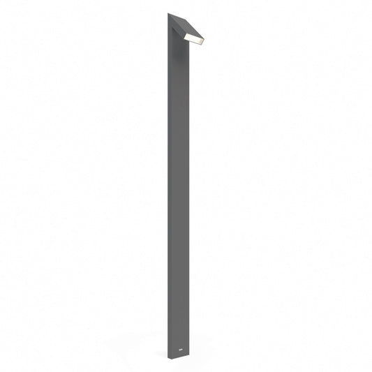 Chilone Large Outdoor Floor Light - Gray Finish