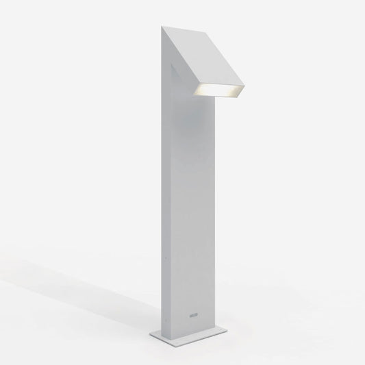 Chilone Medium Outdoor Floor Light - White Finish