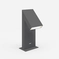 Load image into Gallery viewer, Chilone Small Outdoor Floor Light - Gray Finish
