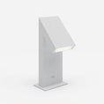 Load image into Gallery viewer, Chilone Small Outdoor Floor Light - White Finish
