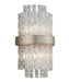 CHIME WALL SCONCE - Silver Leaf Finish