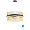 Load image into Gallery viewer, Chimes Large Pendant - Satin Brass Finish
