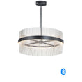 Load image into Gallery viewer, Chimes Large Pendant - Satin Nickel Finish
