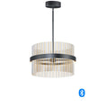 Load image into Gallery viewer, Chimes Small Pendant - Satin Brass/Satin Nickel Finish
