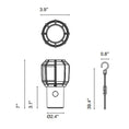 Load image into Gallery viewer, Chispa Portable Lantern - Diagram
