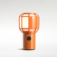 Load image into Gallery viewer, Chispa Portable Lantern - Orange Finish
