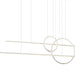 Chute Calypso Linear Suspension - White