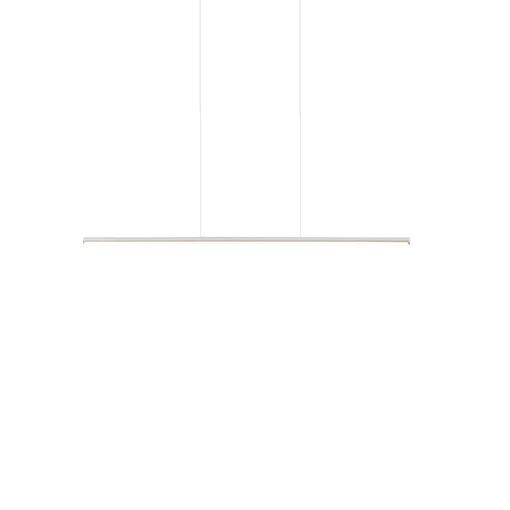 Chute 35" Linear Pendant - White