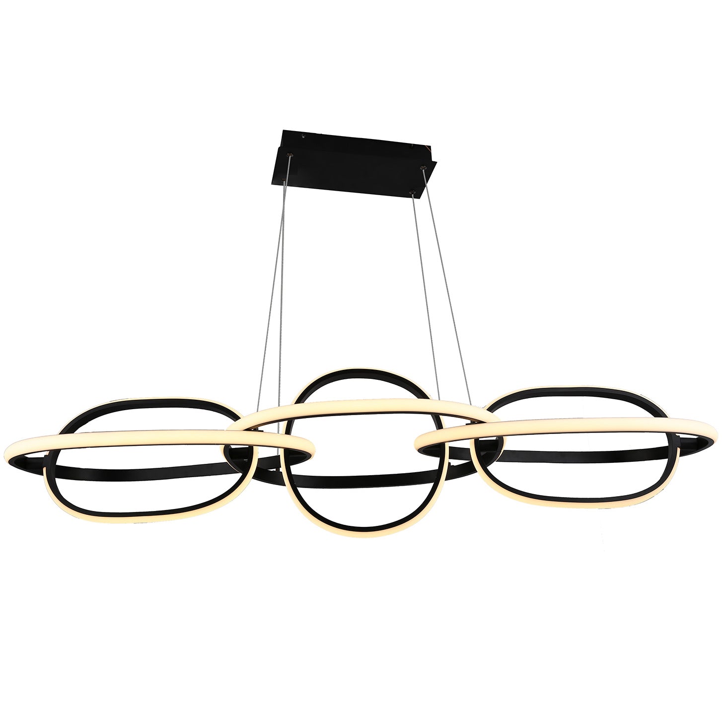 Circa Linear Pendant - Black Finish