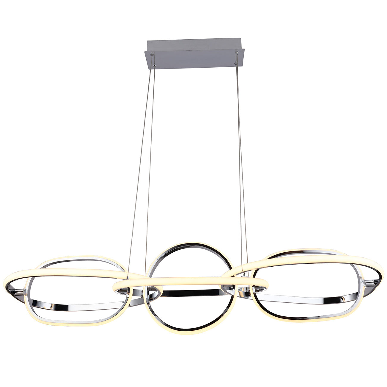 Circa Linear Pendant - Polished Chrome Finish