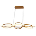 Load image into Gallery viewer, Circa Linear Pendant - Brushed Gold Finish
