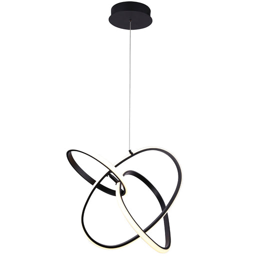 Circa Pendant - Black Finish