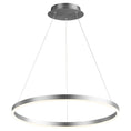 Load image into Gallery viewer, Circulo 24" Pendant - Satin Nickel Finish
