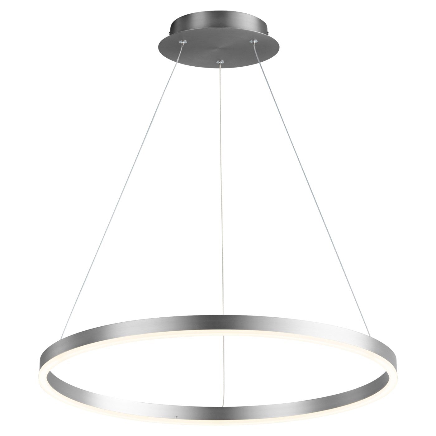 Circulo 24" Pendant - Satin Nickel Finish