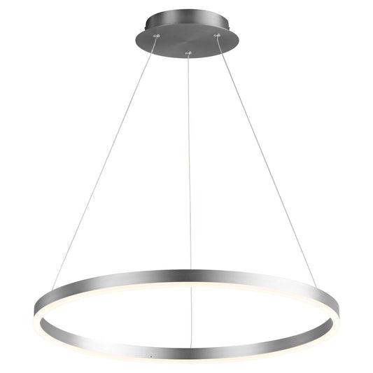 Circulo 24" Pendant - Satin Nickel Finish