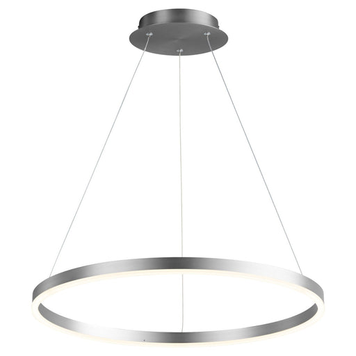 Circulo 24" Pendant - Satin Nickel Finish