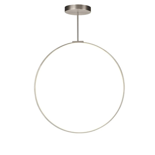 Cirque 36" LED Pendant - Brushed Nickel Finish