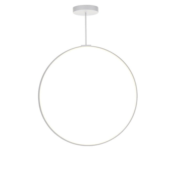 Cirque 36" LED Pendant - White Finish