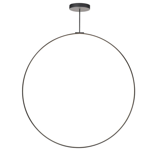 Cirque 60" LED Pendant - Black Finish