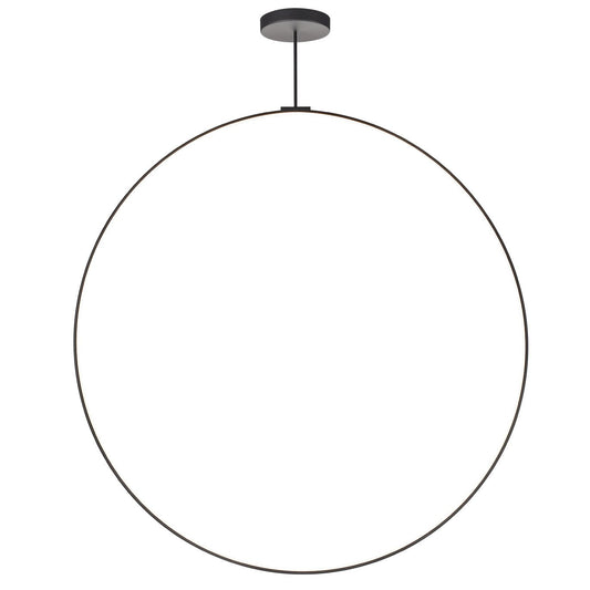 Cirque 72" LED Pendant - Black Finish