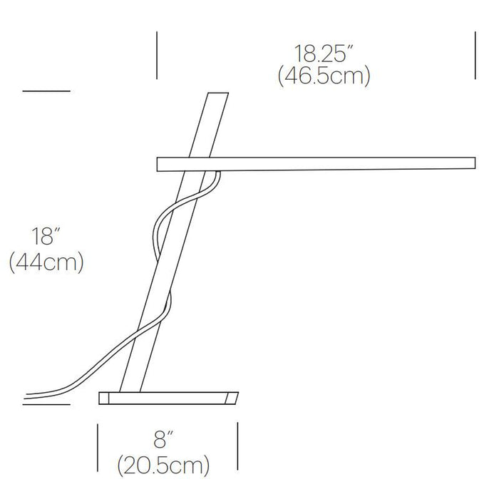 Clamp Mini Table Lamp - Diagram